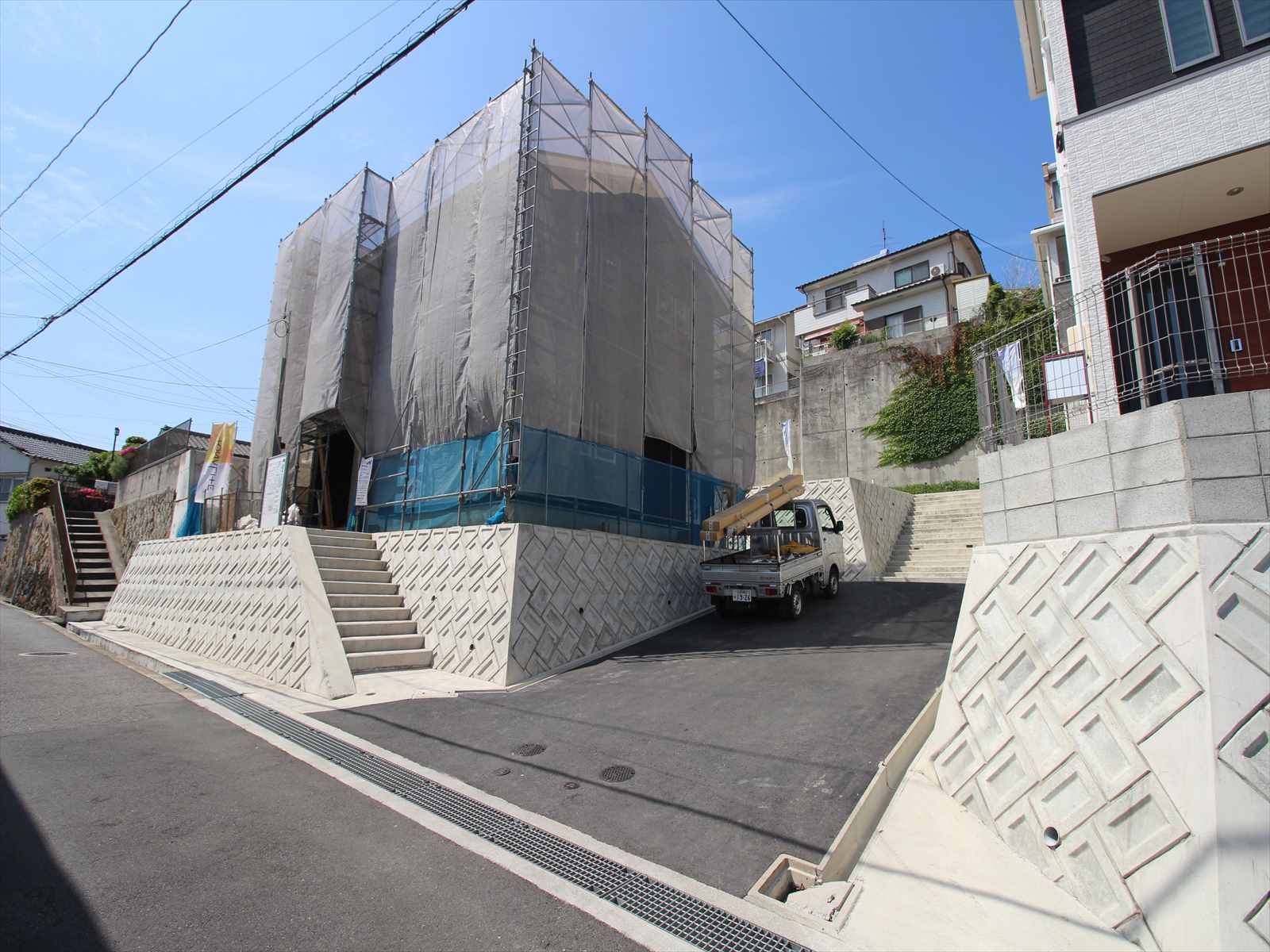 呉市吾妻の分譲住宅が完成しました
