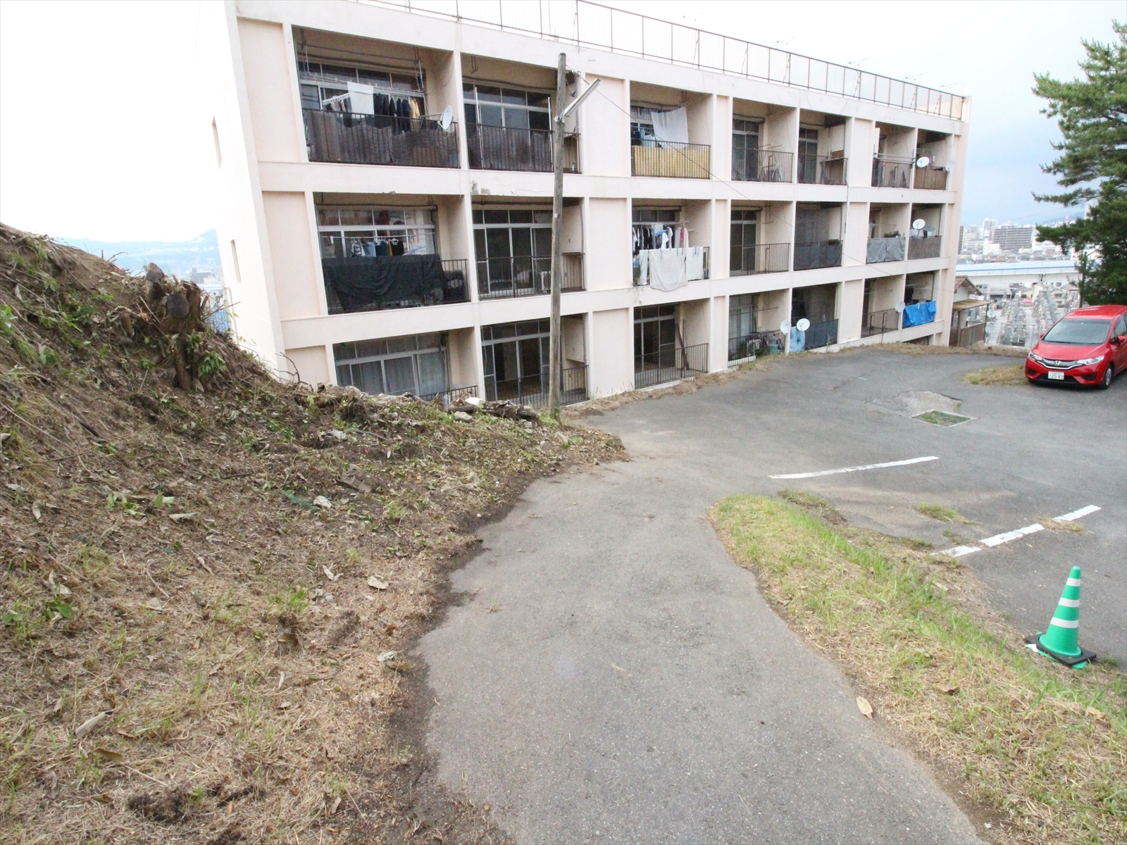 自社賃貸物件の草刈を終了しました