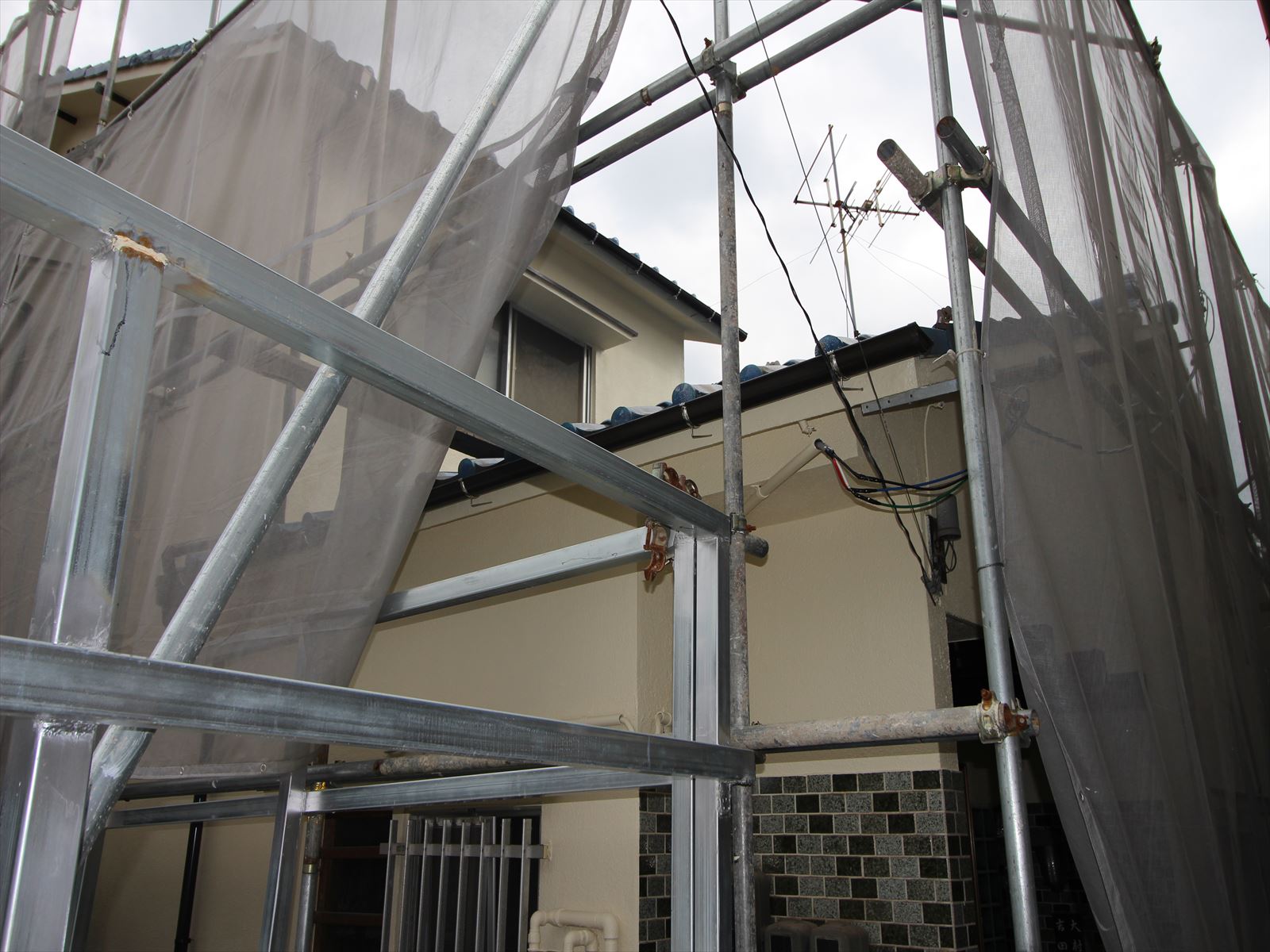 外壁塗装が終わりました（呉市畝原町）