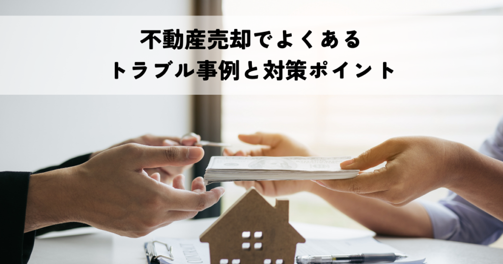 不動産売却でよくあるトラブル事例と対策ポイント